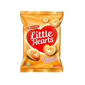 Britannia Little Hearts Classic Crunch Biscuits, 70 g