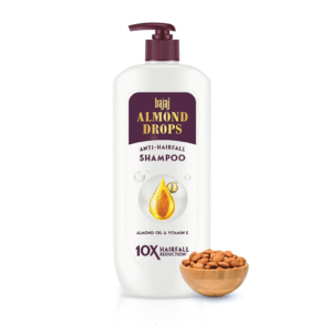 Bajaj Almond Drops Anti Hairfall Shampoo with Almond Oil & Vitamin E 340ml