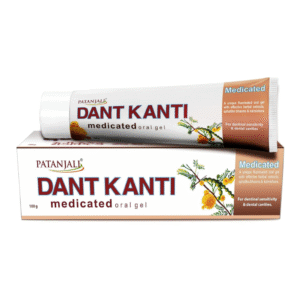 PATANJALI Dant Kanti Medicated Oral Gel for Teeth Whitening Toothpaste  (100 g)