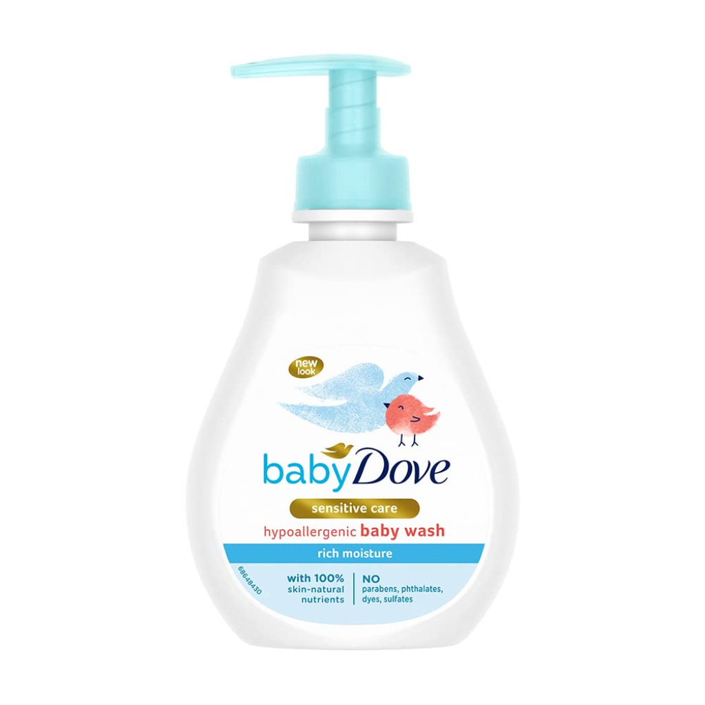 Baby Dove Rich Moisture Hypoallergenic Body Wash - Sensitive Care - 200 ml