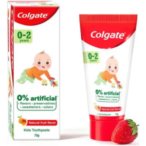 Colgate Kids (0-2 years) Natural Fruit Flavour Toothpaste  (70 g)