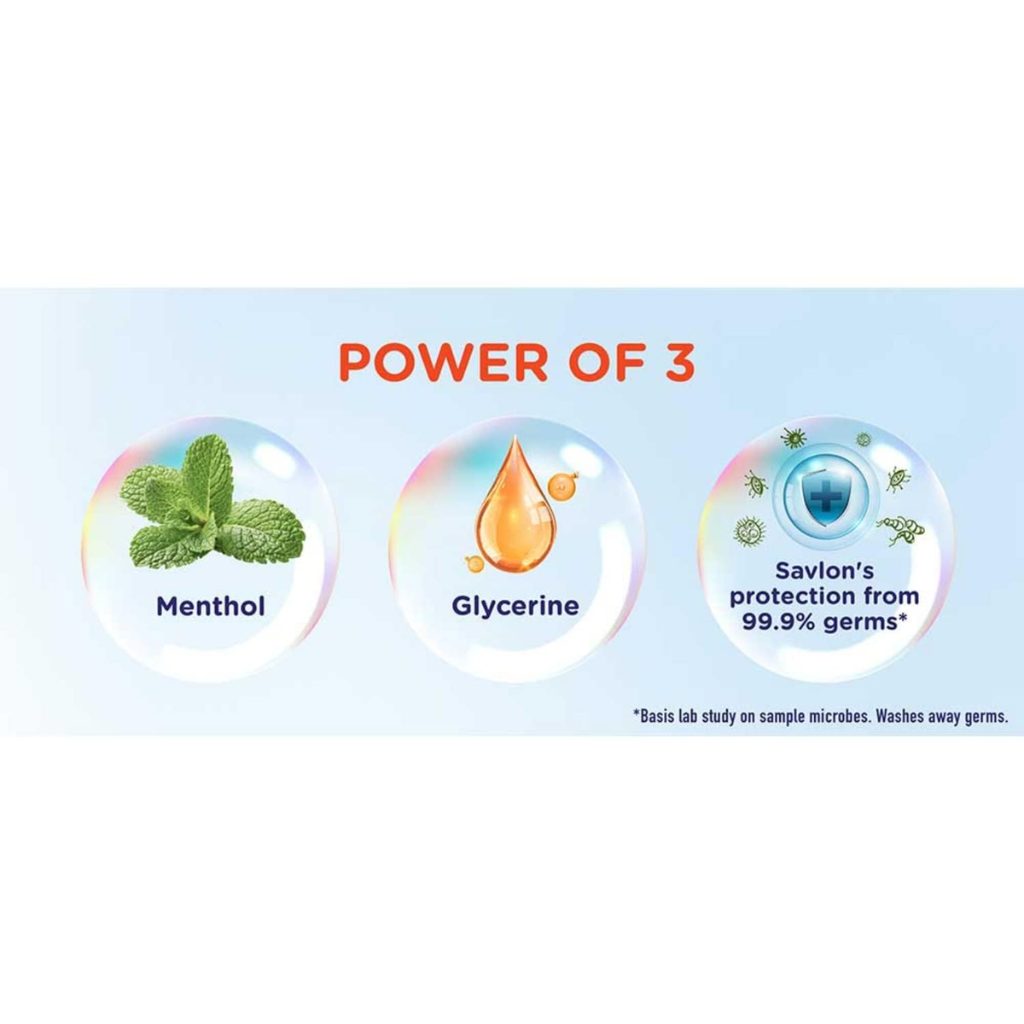 Savlon Cool Menthol & Glycerine Soap 40gm (Pack Of 4) - Image 4