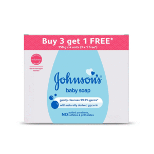 Johnson's Baby Soap 75 g (Pack of 3)
