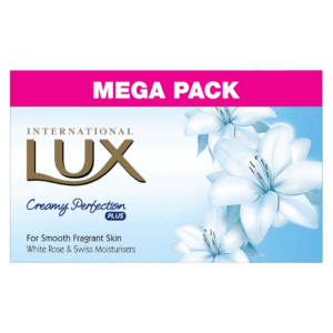 LUX International Smooth & Radiant Bathing Soap 4 x125g