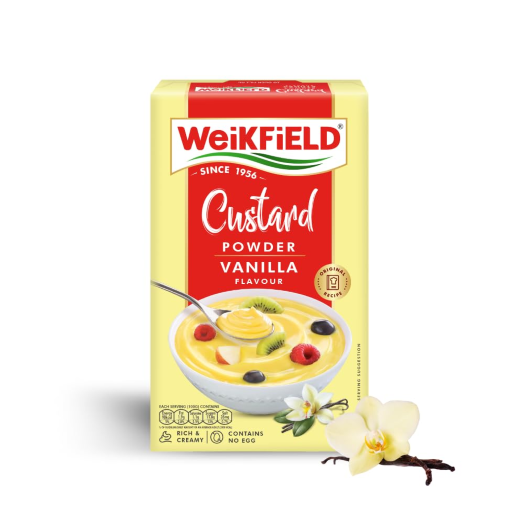 Weikfield Custard Powder Vanilla Flavour 100 Gram