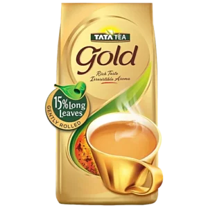 Tata Tea Gold 500 gram, Premium Assam teas with Gently Rolled Aromatic Long Leaves, Rich & Aromatic Chai, Black Tea
