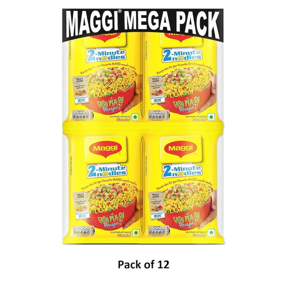 Maggi Instant Masala Noodles, 840 g (12 x 70 g)
