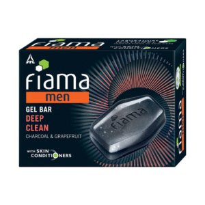 Fiama Men Gel Bar Deep Clean Charcoal & Grapefruit 125gm
