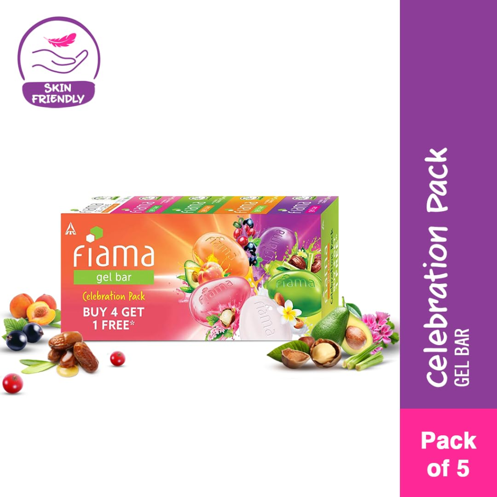 FIAMA Gel Bar Celebration Pack with 5 unique Gel Bars , 125g (5 x 125 g) - Image 2