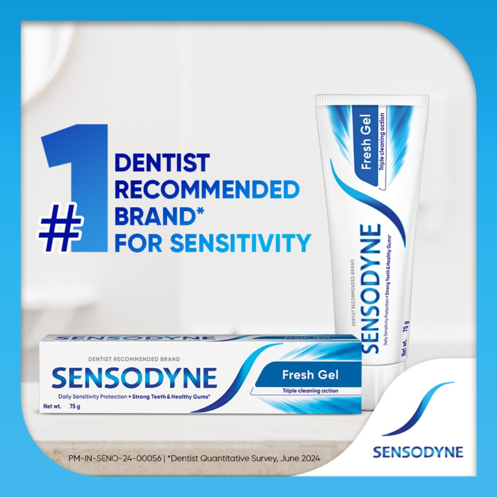 Sensodyne Fresh Gel Toothpaste, 75 g - Image 2