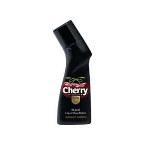 Cherry Blossom Black Liquid Shoe Polish 75ml