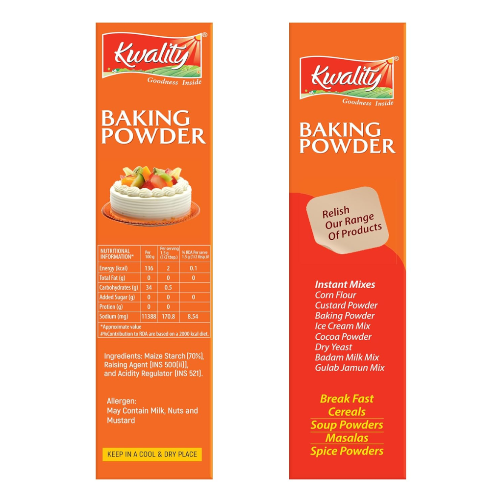 Kwality Baking Powder 100g - Image 7