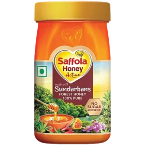 Saffola Honey Active - 250 g Jar (Free Saffola Honey 100g)