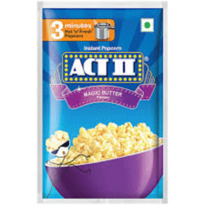 ACT II Magic Butter Instant Popcorn, 37.5 gm (Pack of 2)