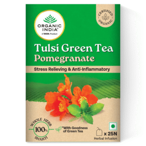 Organic India Tulsi Green Tea Pomegranate - 25 Tea Bags