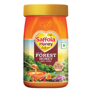 Saffola Honey Active - 250 g Jar (Free Saffola Honey 100g)