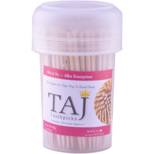Taj Wooden Tooth Pick - Pack of 1