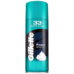 Gillette Classic Foam Shave - Sensitive - 418 gm