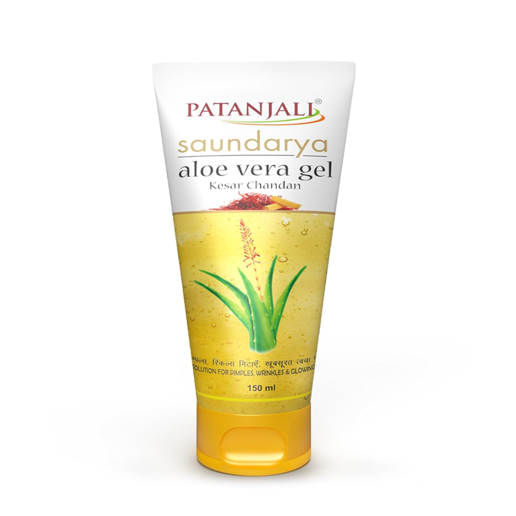 Patanjali Saundarya Aloevera Gel Kesar Chandan 150ml