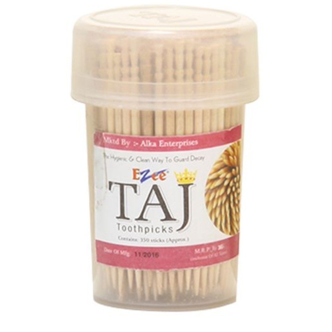Taj Wooden Tooth Pick - Pack of 1