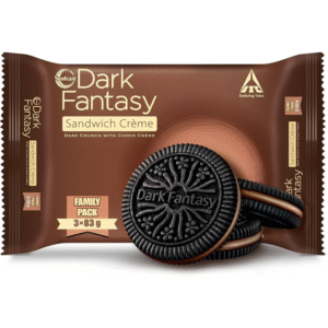 Sunfeast Dark Fantasy Choco Creme Dark Crunch with Smooth Creme, 249 g