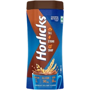 Horlicks Chocolate Delight Flavour Nutrition Drink, 500 g Jar