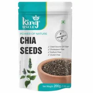 King Uncle Healthy Chia Seeds 200 gm
