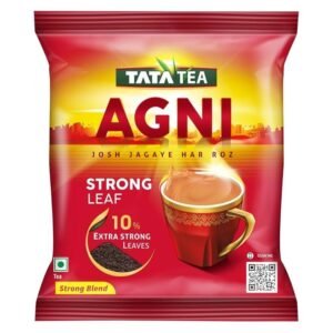 Tata Tea Agni | Strong chai With 10% Extra Strong Leaves | Black Tea | 250g