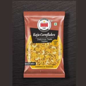 Nandu Chef Kaju Cornflakes Namkeen, 350g