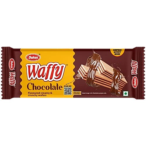 Dukes Waffy Chocolate Flavoured Wafers, 55 g