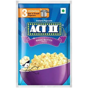 ACT II Magic Butter Instant Popcorn, 37.5 gm (Pack of 2)