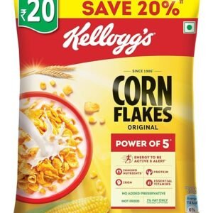 Kellogg's Corn Flakes Original, High in Iron,Breakfast Cereals, 53g