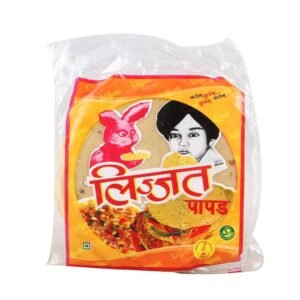 Lijjat Papad - Udad,Made with spices and urad dal, 200 gm