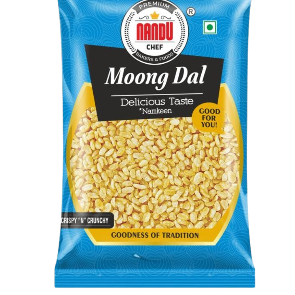 Nandu Chef Moong Dal Namkeen, 400 gm