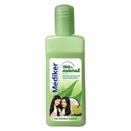 Mediker Lice Treatment Shampoo - Coconut, Neem, 100% Natural, 50 ml - Image 2