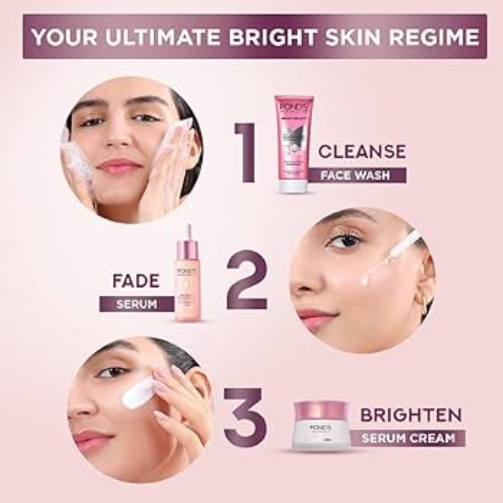 Ponds Bright Beauty Facewash - With Niacinamide, 200 gm - Image 3