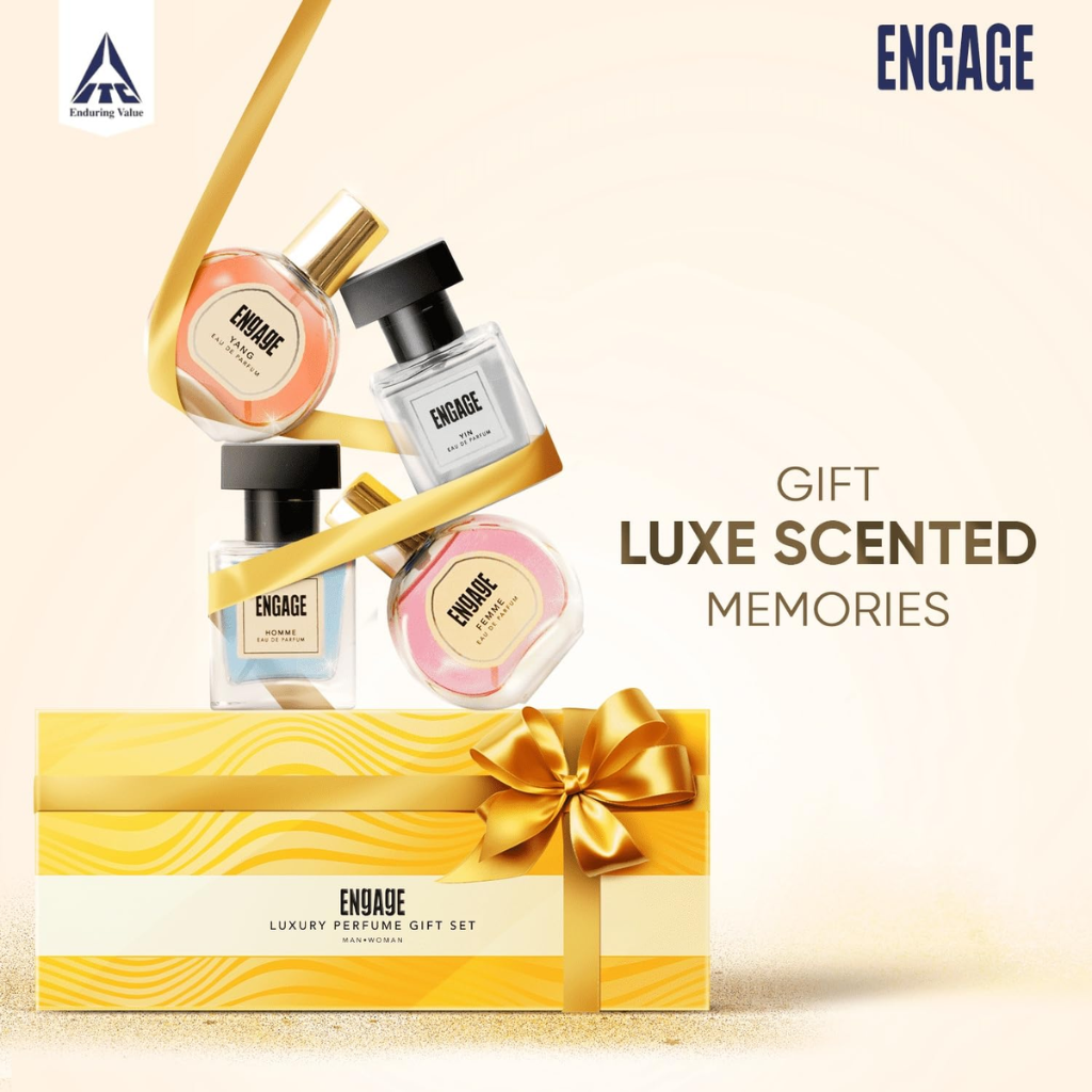 Engage Gift Set - Luxury Perfume For Women & Men 100ml, Long Lasting Smell Men & Women Perfume, (25ml x 4) - Image 3