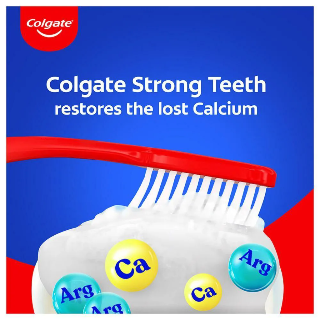 Colgate Strong Teeth Dental Cream Toothpaste 16 g - Image 3