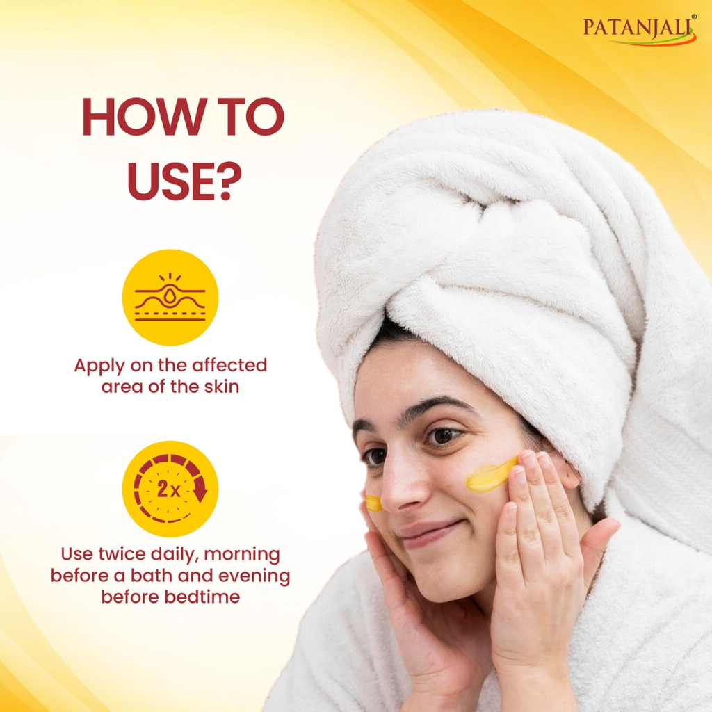 Patanjali Saundarya Aloevera Gel Kesar Chandan 150ml - Image 4