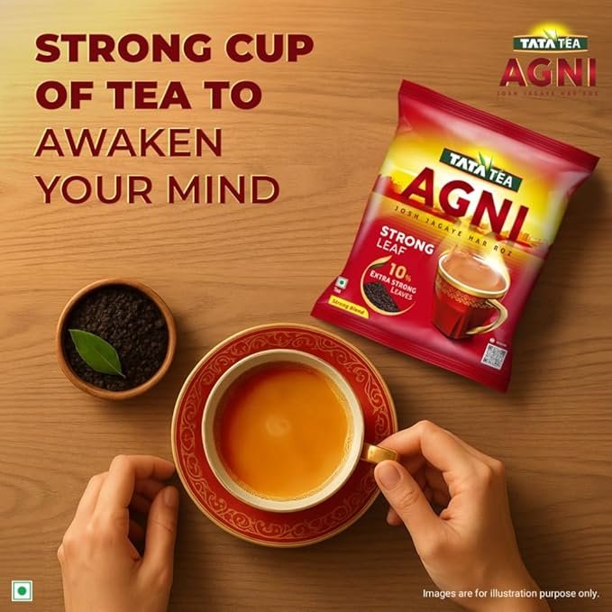 Tata Tea Agni | Strong chai With 10% Extra Strong Leaves | Black Tea | 250g - Image 6