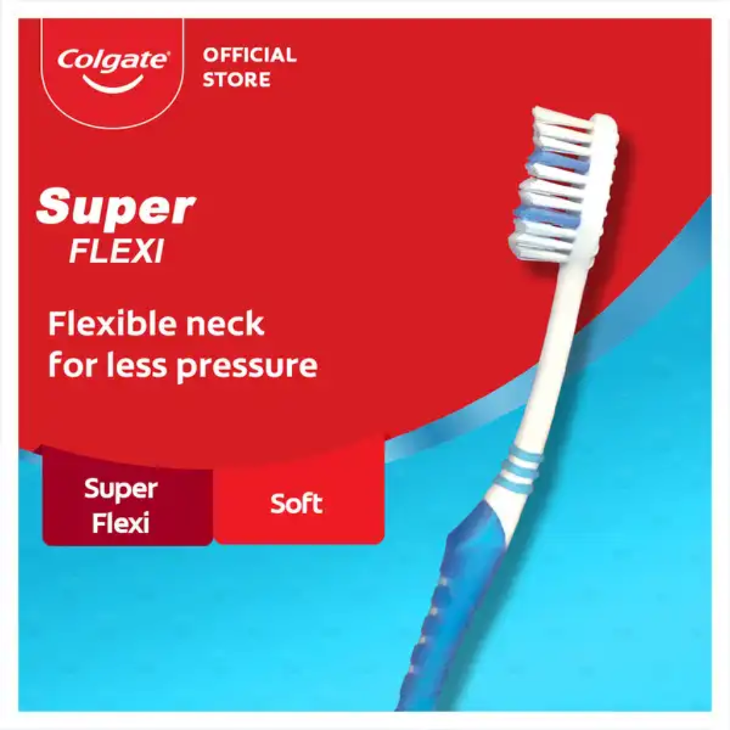 Colgate Toothbrush - Super Flexi , Soft Bristles, 1 pc - Image 4