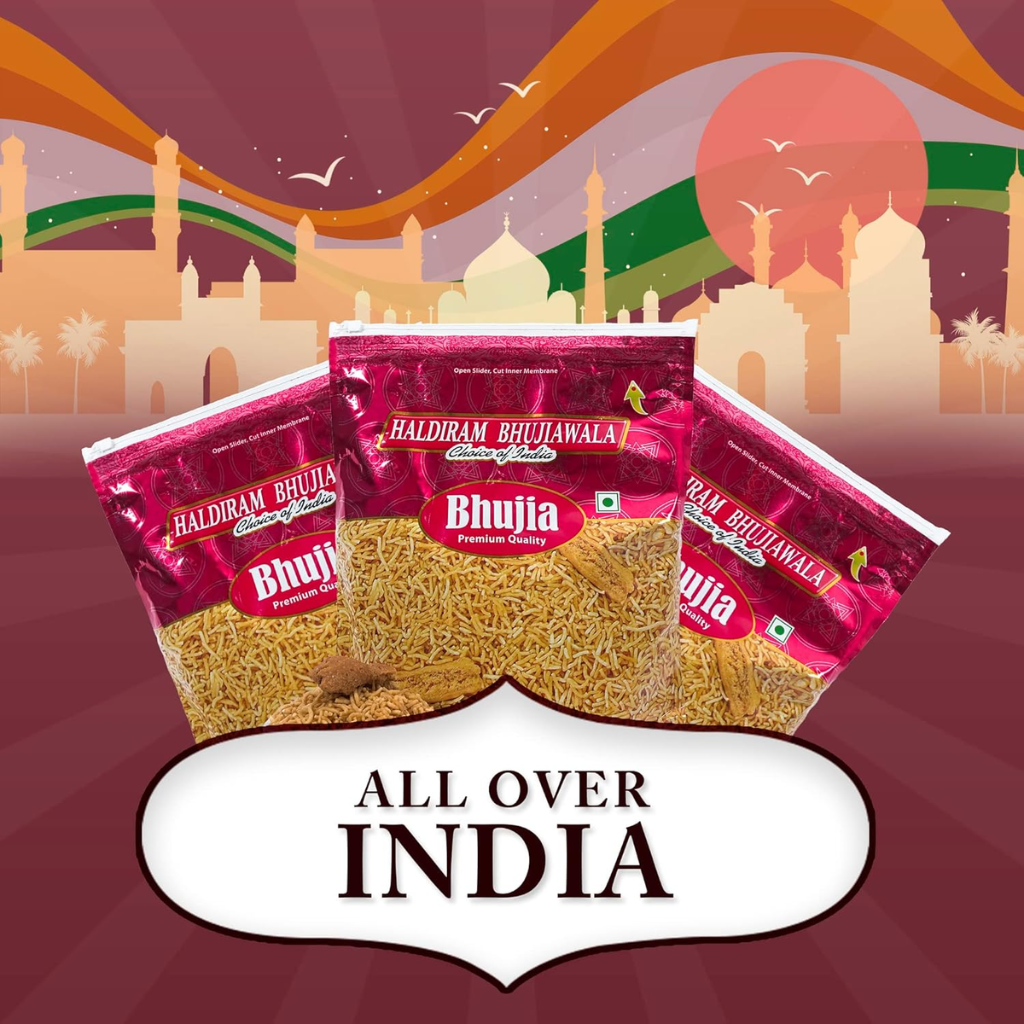 Haldiram Bhujiawala Bhujia Namkeen - 1 Kg - Image 5