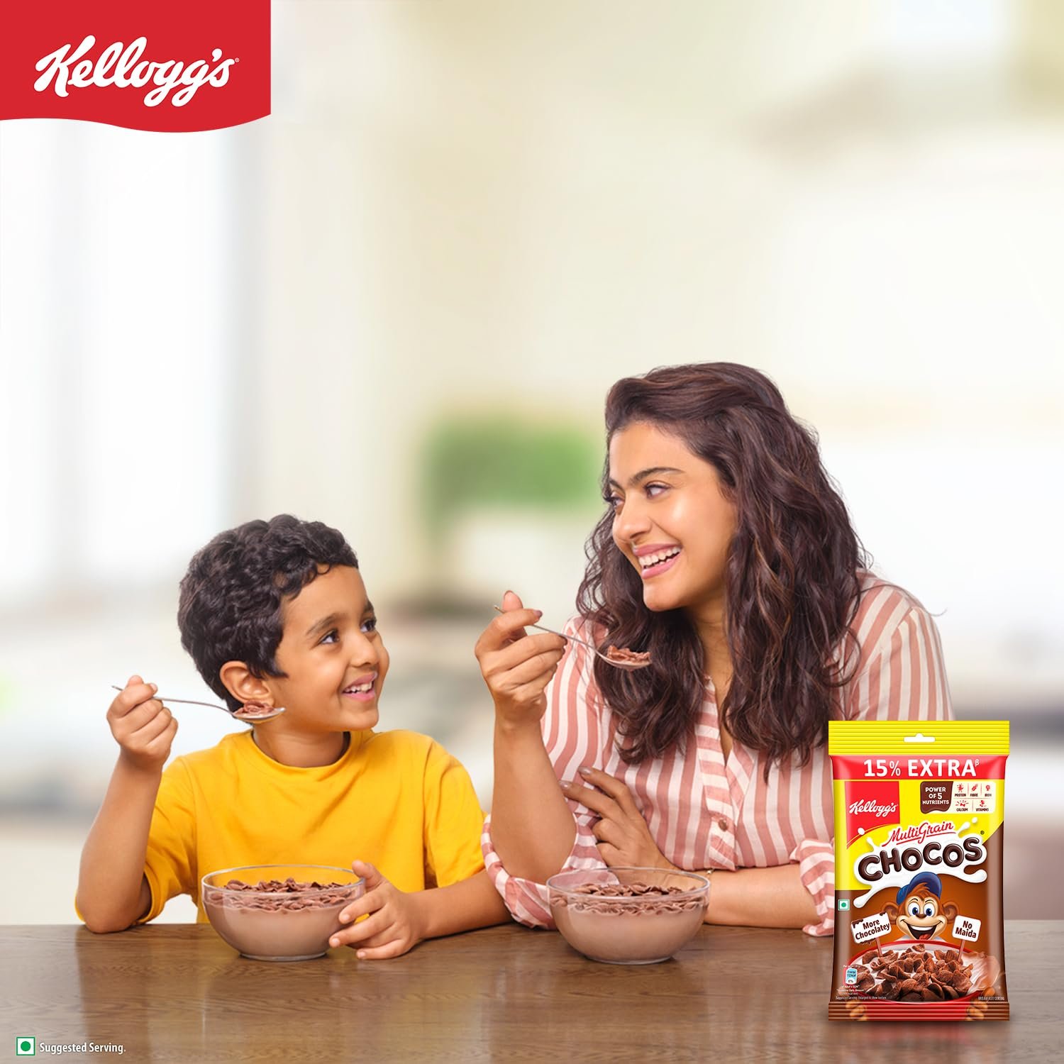 Kellogg's Multi Grain Chocos, 250 gm - Image 4