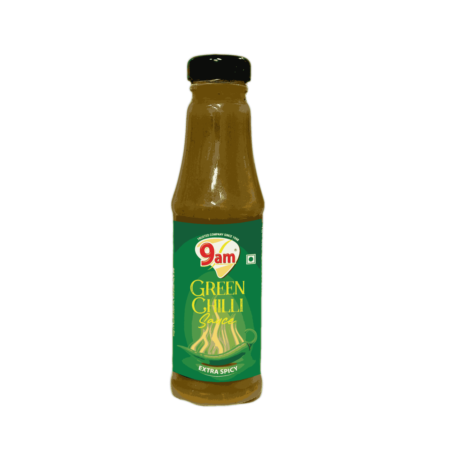 9AM GREEN CHILLI SAUCE 180 GM