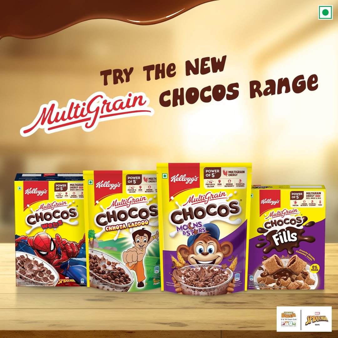 Kellogg's Multi Grain Chocos, 250 gm - Image 5