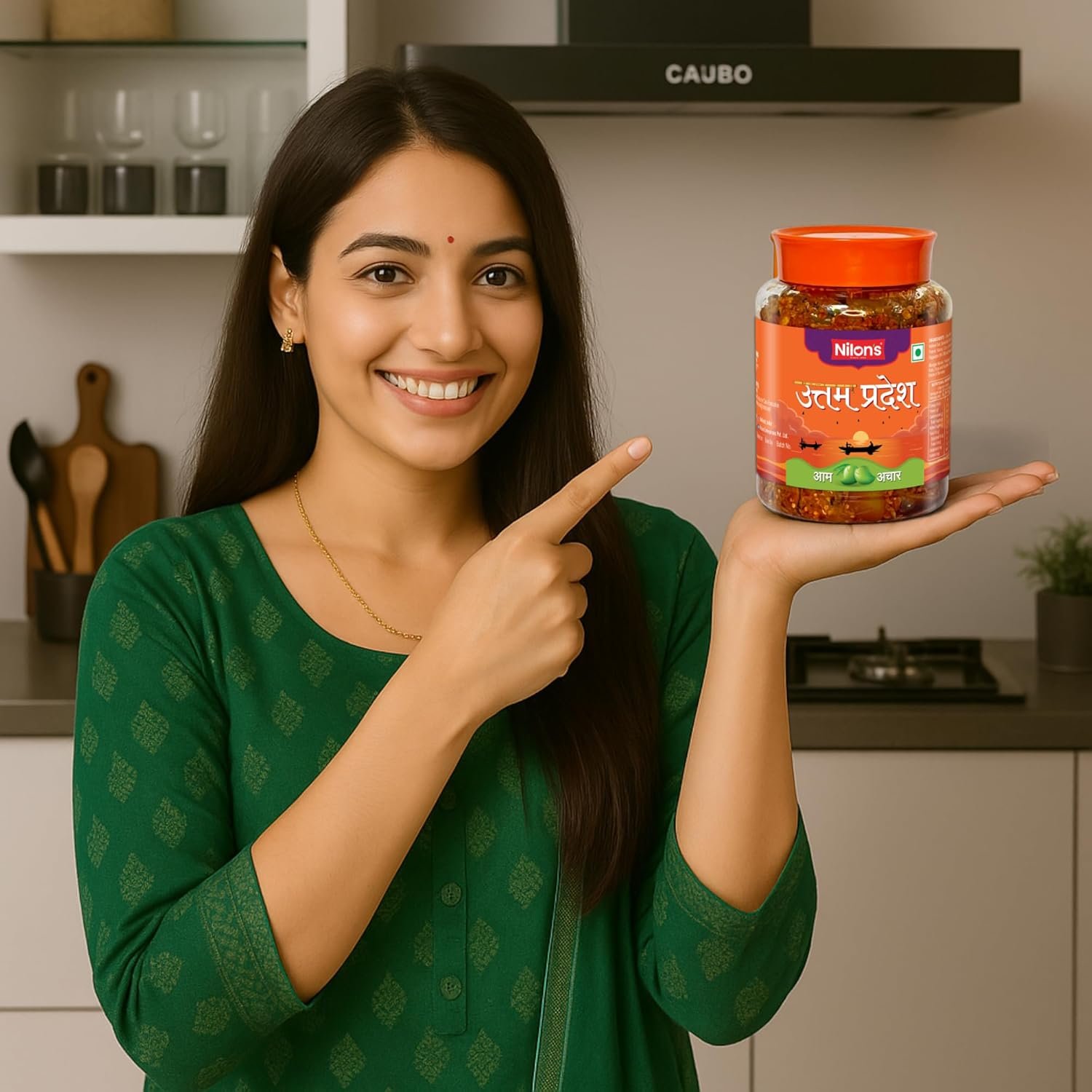 Nilon's Uttam Pradesh Mango Pickle - 1 Kg - Image 5