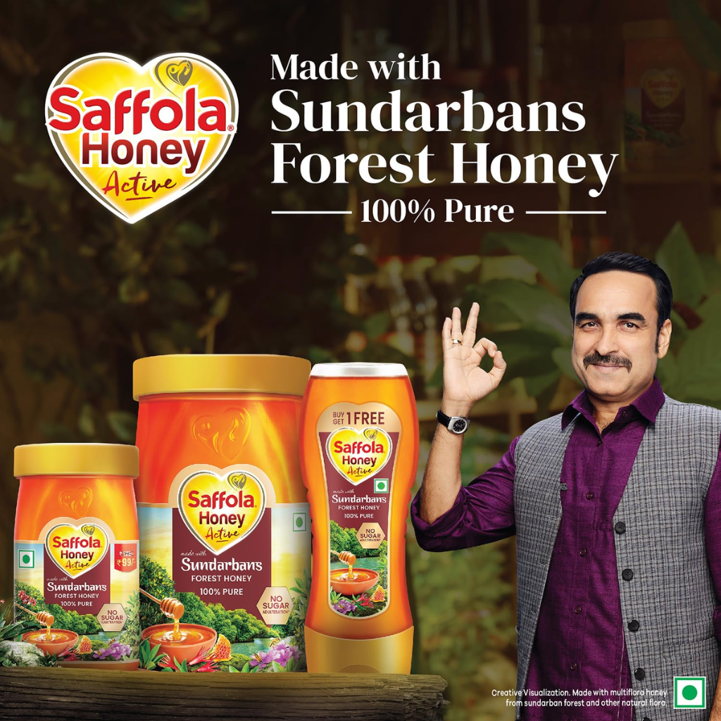Saffola Honey Active - 250 g Jar (Free Saffola Honey 100g) - Image 6