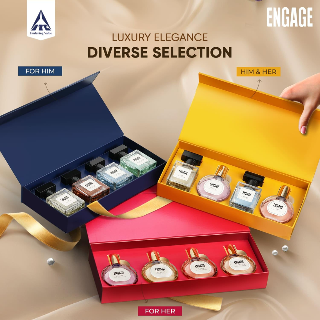 Engage Gift Set - Luxury Perfume For Women & Men 100ml, Long Lasting Smell Men & Women Perfume, (25ml x 4) - Image 7