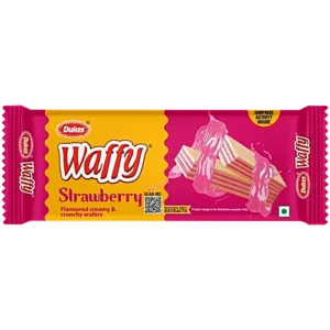 Dukes Waffy Strawberry Flavoured Wafers, 55 g