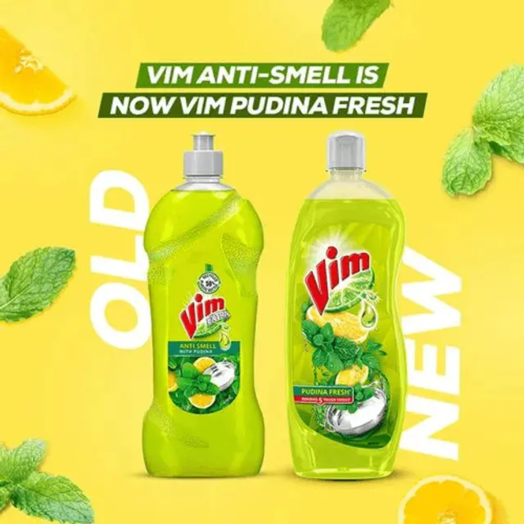 Vim Dishwash Anti Smell Liquid Dish Cleaning Gel - 750ml - Image 3